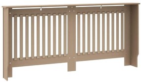 vidaXL Καπάκι Καλοριφέρ 2 pcs Καφέ 172 x 19 x 81,5εκ