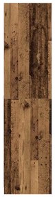 vidaXL Ντουλάπα Όψη Παλαιού Ξύλου 50x50x200 εκ. από Επεξεργασμένο Ξύλο