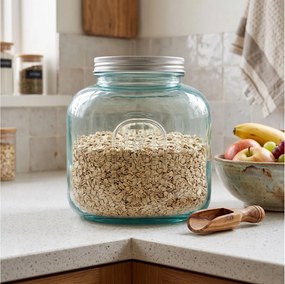 Δοχείο με καπάκι Glass Drops Storage - 1.5L