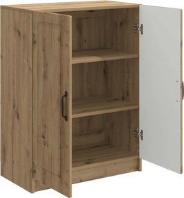 vidaXL Πλαϊνό γραφείο Artisan Δρυς 66 x 34,5 x 87 εκ.