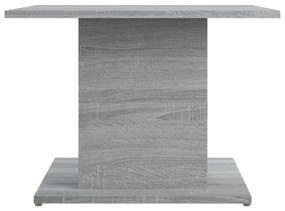 Τραπεζάκι Σαλονιού Γκρι Sonoma 55,5x55,5x40 εκ. Επεξεργ. Ξύλο - Γκρι