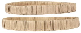 ΔΙΣΚΟΣ ΣΕΡΒΙΡΙΣΜΑΤΟΣ Δ44.5cm IB LAURSEN - RATTAN 3852-14 (LARGE)