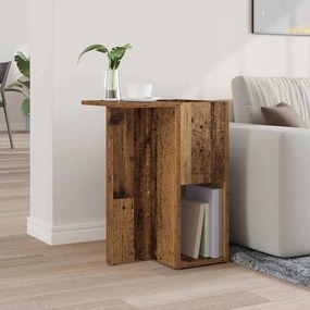 vidaXL End Table Παλιό ξύλο 35 x 40 x 55 εκ. Επεξεργασμένο ξύλο
