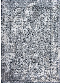Χαλί 5901 GREY NAVY Σετ Κρεβατοκάμαρας (67 x 140 (2) + 67 x 230 εκ.)