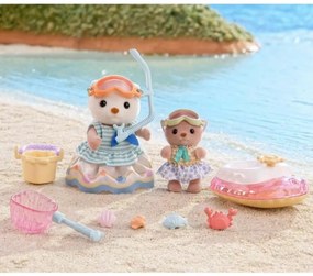 Αρθρωτό Σχήμα Sylvanian Families Las hermanas nutrias marinas Zώα