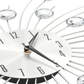 vidaXL Ρολόι Τοίχου Μοντέρνο 50 εκ. με Μηχανισμό Quartz
