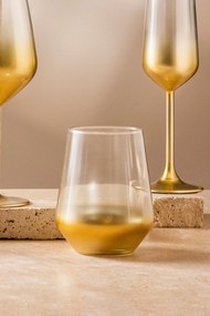 Glass Set (4 Pieces) Glow 425 Gold
