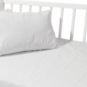 Κάλυμμα Στρώματος Βρεφικό 1061 Relax White Das Baby 70x140cm Βαμβάκι-Πολυέστερ