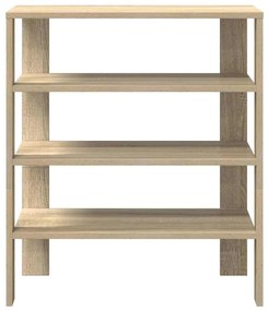 Ράφι παπουτσιών vidaXL Sonoma Oak 61x32x70 cm Κατασκευασμένο ξύλο