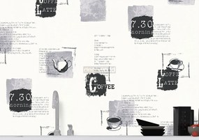 Tαπετσαρία τοίχου καφέ εστίασης 327334