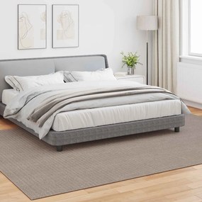 vidaXL Χαλί εσωτερικού χώρου LUGO Taupe 200 x 280 εκ. Πολυεστέρας