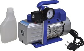 vidaXL Αντλία Κενού Μονοβάθμια με Σετ Ελέγχου Πίεσης 2 Εξόδων