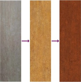 vidaXL Γλάστρα Κήπου Σκ rusty 40 x 40 x 30 cm
