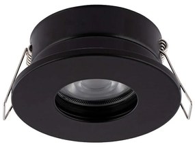 Φωτιστικό Οροφής - Σποτ Golf 8376 1xGU10 15W Black Nowodvorski Aluminium, Glass