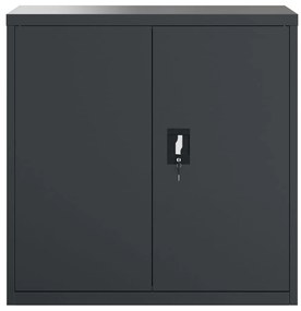 vidaXL Αρχειοθήκη Ανθρακί 90 x 40 x 90 εκ. από Ατσάλι