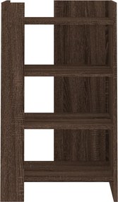 vidaXL Μπουφές Καφέ Δρυς 45x35x75 εκ. από Επεξεργασμένο Ξύλο