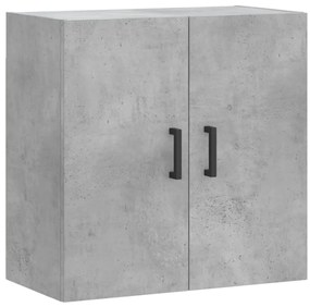 vidaXL Ντουλάπι Τοίχου Γκρι Σκυροδέματος 60x31x60 εκ. Επεξεργ. Ξύλο