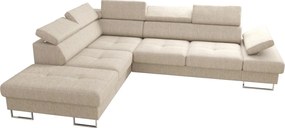 Γωνιακός καναπές Gelito-Ekrou-Αριστερή