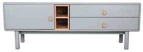 Τηλεόραση Home ESPRIT Μπλε Γκρι πολυπροπυλένιο Ξύλο MDF 140 x 40 x 55 cm