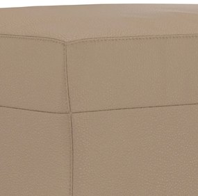 vidaXL Πάγκος Καπουτσίνο 100 x 35 x 41 εκ. από Συνθετικό Δέρμα