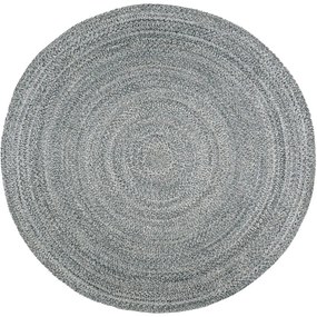 Χαλί Naf Naf Marivan Braided Cobblestone Grey Βιοκαρπέτ 150X150cm Round