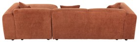 Γωνιακός Καναπές BRICKEN C3275.03R Δεξιά γωνία Κεραμιδί Ύφασμα 282x160x72Υεκ. 282x160x72 εκ.
