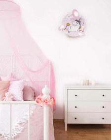 Φωτιστικό τοίχου-οροφής Elobra Unicorn Babsy Τρίφωτο