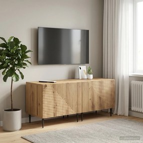 vidaXL Ντουλάπι TV Artisan Δρυς Επεξεργασμένο Ξύλο