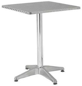 ΤΡΑΠΕΖΙ ΑΛΟΥΜΙΝΙΟΥ 60x60 Palma E284-2 60x60 H.70cm