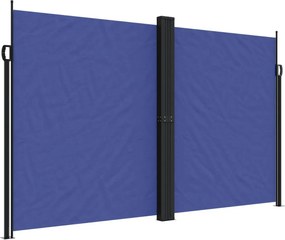 vidaXL Σκίαστρο Πλαϊνό Συρόμενο Μπλε 200 x 1200 εκ.