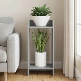 vidaXL Βάση φυτών Γκρι Σονομά 30 x 30 x 60 cm