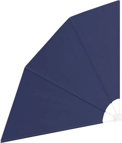 vidaXL Αδιάφανο σκίαστρο μπαλκονιού 160 x 160 cm Πολυεστέρας