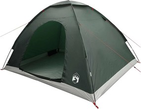 vidaXL Σκηνή Camping 4 ατόμων Στρατιωτικό Πράσινο