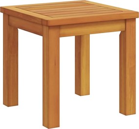 vidaXL Τραπεζάκι Πλευράς Φυσικό Λάδι 35 x 35 x 34 εκ.