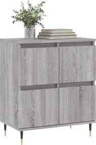 vidaXL Ντουλάπι Γκρι Sonoma 60x35x70 εκ. από Επεξεργασμένο Ξύλο