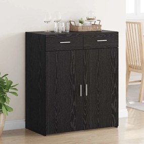vidaXL Ντουλάπι αποθήκευσης Μαύρη Οξυά 80 x 42.5 x 93 εκ.