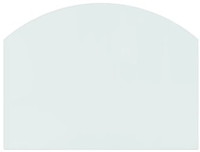 vidaXL Πλάκα Τζακιού 80 x 60 εκ. Γυάλινη