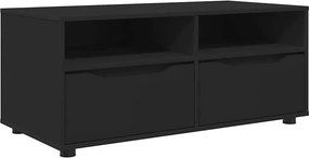 vidaXL Ντουλάπι TV 100 x 48 x 43 εκ. Μαύρο Επεξεργασμένο Ξύλο