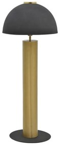 Φωτιστικό Δαπέδου Cableler Inart Ε27 Μαύρο Μέταλλο Φ46X114 εκ 287-000004-287-000004-Μαύρο 287-000004