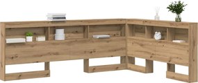 vidaXL Κεφαλάρι Αποθήκης Artisan Oak Επεξεργασμένο Ξύλο