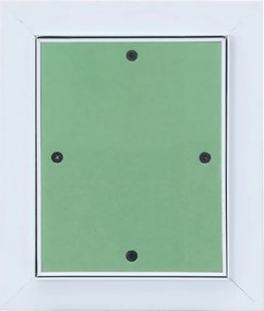 vidaXL Πάνελ Πρόσβασης Πράσινο και Ασημί 25 x 30 cm