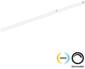 Γραμμικό Φωτιστικό Μαγνητικής Ράγας LED 13W Λευκό Dimmable Αντιθαμβωτικό Slim Magnetic 4288601 Viokef 4288601 Λευκό