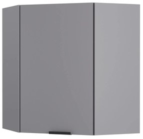 Craft Πάνω Ντουλάπι Γωνιακό Γραφίτη 60-60x30x72cm WC6072C01