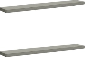 vidaXL Μαξιλάρια Πάγκου 2 Τεμαχίων VUGHT 2 pcs 100% Πολυεστέρας Γκρι