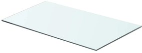vidaXL Ράφια Πάνελ 2 τεμ. Διάφανα 60 x 30 εκ. Γυάλινα