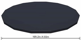 Bestway Κάλυμμα Πισίνας Flowclear 488 εκ.