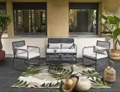 HOME DECO FACTORY ΈΠΙΠΛΑ ΚΉΠΟΥ &amp; ΒΕΡΆΝΤΑΣ GARDEN FURNITURE PALMA GREY 4 PCS HDO0189 105/63/44 NEOPORTAL-3664944572169