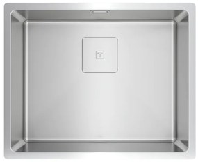 Teka FLEX LINEA  PURECLEAN 50.40 RS 15 Ανοξείδωτος Λείος Υποκαθήμενος/Επικαθήμενος/Επίπεδος Νεροχύτης 60 cm
