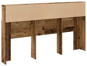 Ντουλάπι κεφαλάρι Παλιό ξύλο 180x19x103,5 cm Ξύλο μηχανής 856872