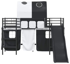 vidaXL Μαύρο 99,5 x 190 εκ.